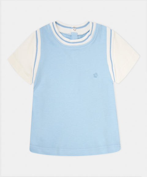 Conjunto Pantalón y Camiseta Manga Corta Para Recién Nacido