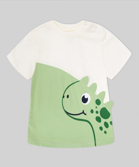 Camiseta Manga Corta Para Recién Nacido