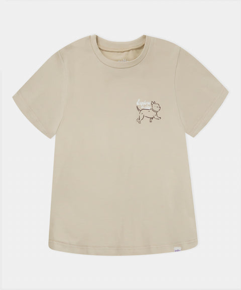 Camiseta Manga Corta Para Niña