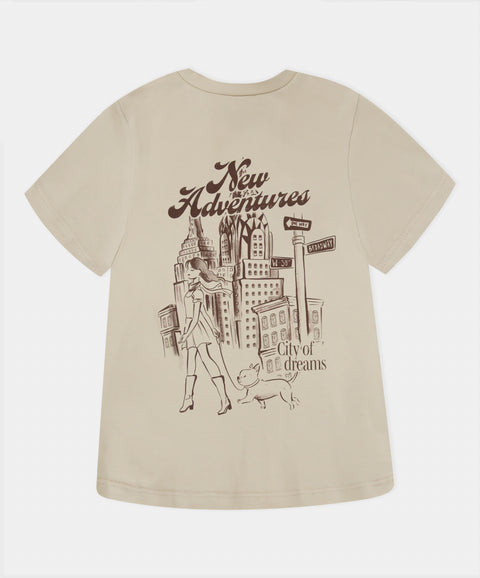 Camiseta Manga Corta Para Niña