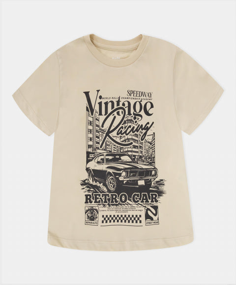 Camiseta Manga Corta Para Niño