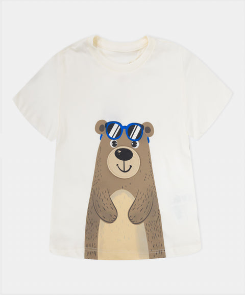 Camiseta Manga Corta Para Bebé Niño
