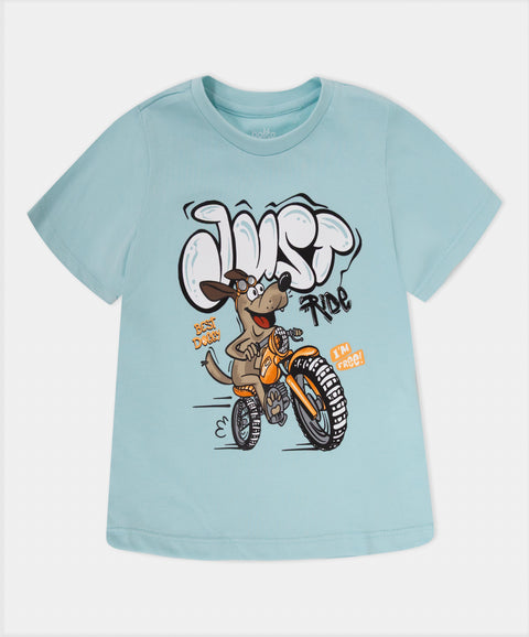 Camiseta Manga Corta Para Bebé Niño