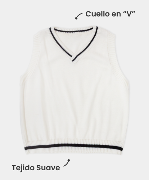 Chaleco Tejido Para Niña