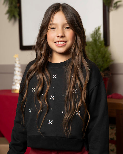 Buzo Perchado Para Niña