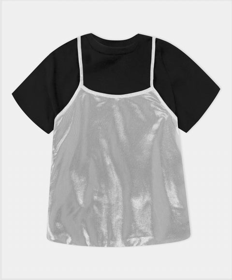 Camiseta Doble Prenda Para Niña