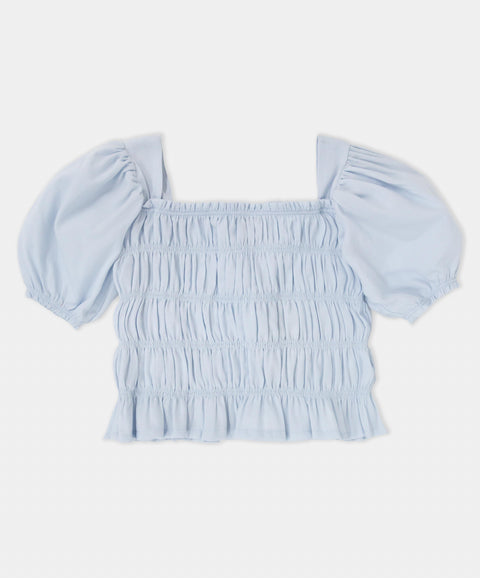 Blusa Manga Corta Para Niña