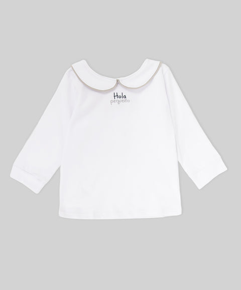 Conjunto Bermuda y Camiseta Manga Larga Para Recién Nacido