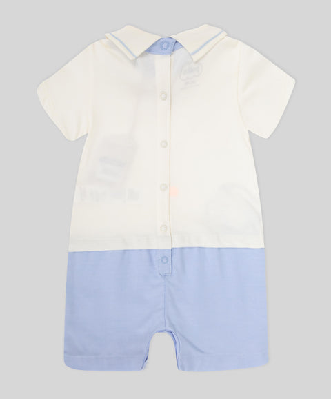 Mameluco Tipo Polo Para Recién Nacido