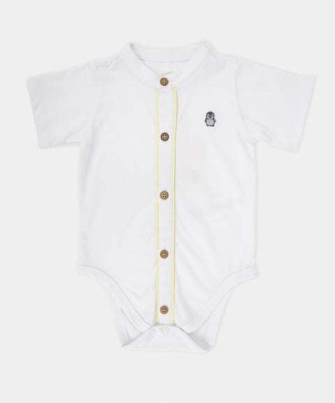 Conjunto Bermuda y Body Manga Corta Para Recién Nacido