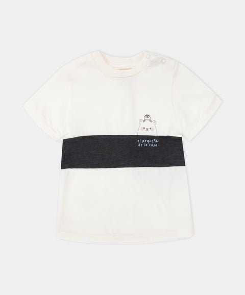 Conjunto Pantalón y Camiseta Manga Corta Para Recién Nacido