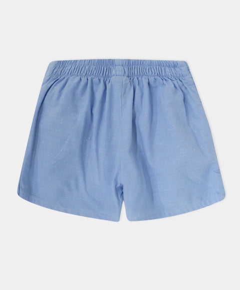 Conjunto Falda Short y Camiseta Manga Corta Para Bebé Niña