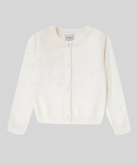 Buzo Tejido Para Bebé Niña