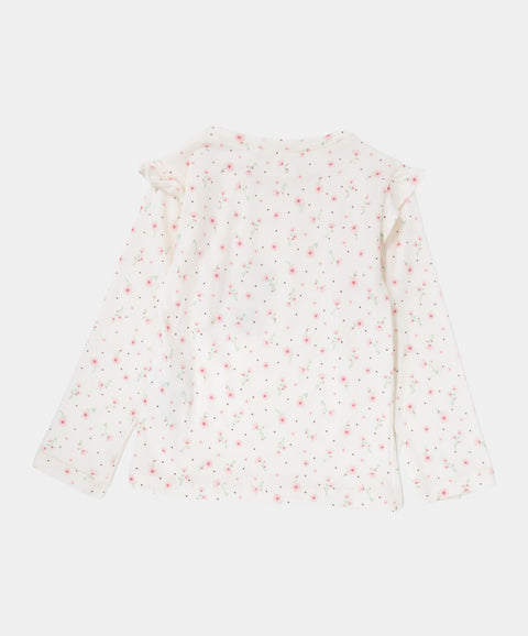 Conjunto Pantalón y Camiseta Manga Larga Para Bebé Niña