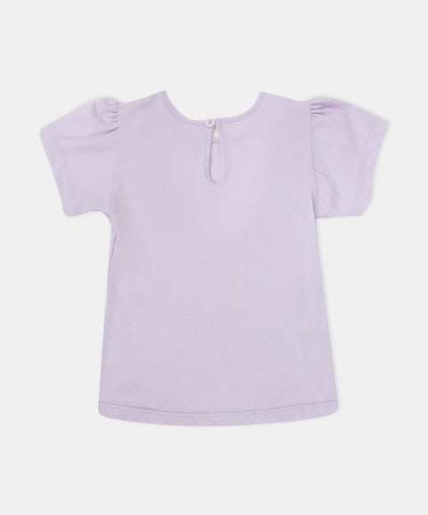 Conjunto Mameluco y Camiseta Manga Corta Para Recién Nacida