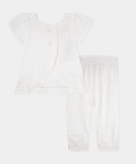 Conjunto Pantalón y Blusa Para Recién Nacida