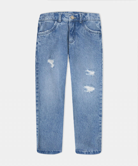 Jean Straigh Leg Para Niño