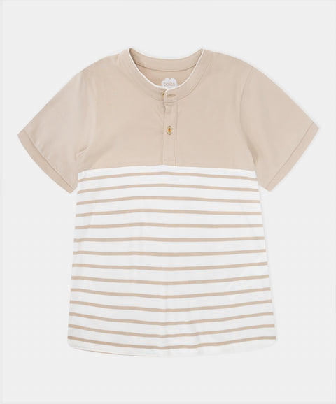 Camiseta Manga Corta Para Bebé Niño