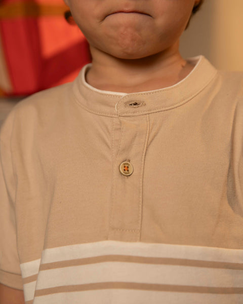 Camiseta Manga Corta Para Bebé Niño