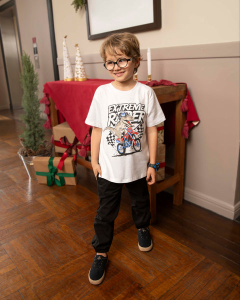 Conjunto Pantalón y Camiseta Manga Corta Para Bebé Niño