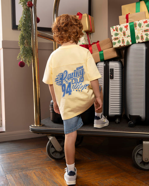 Camiseta Manga Corta Para Bebé Niño