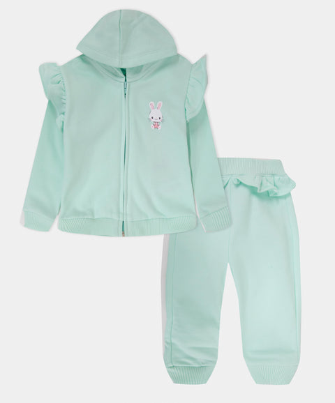 Conjunto Chompa y Pantalón Para Recién Nacida