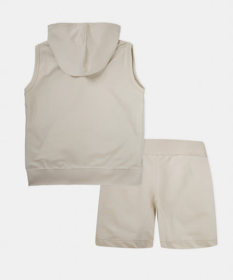 Conjunto Bermuda y Chaleco Para Bebé Niño