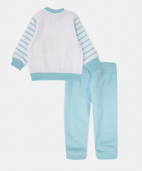 Conjunto Pantalón y Buzo Perchado Para Recién Nacido