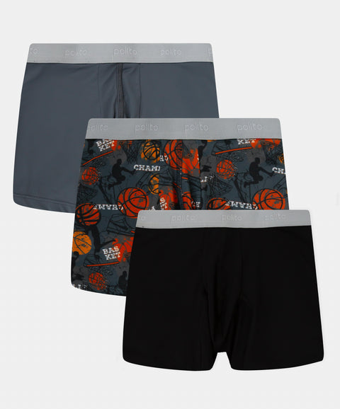 Paquete De Bóxer X3 Para Niño En Microfibra