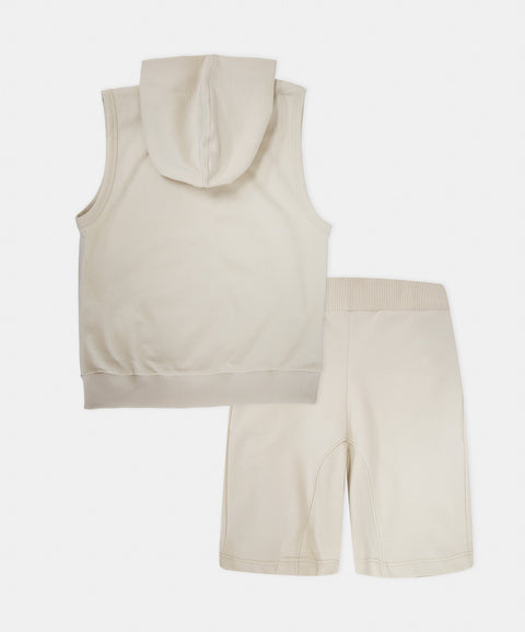 Conjunto Bermuda y Chaleco Deportivo Para Niño