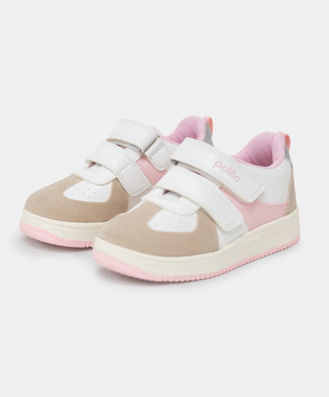 Tenis Con Velcro Para Bebé Niña