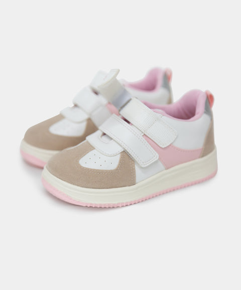 Tenis Con Velcro Para Bebé Niña