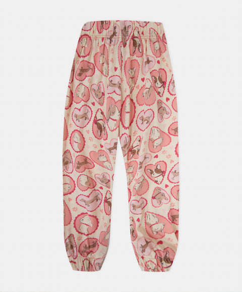 Pijama Camiseta Manga Larga y Pantalon Para Niña