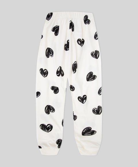 Pijama Camiseta Manga Corta y Pantalon Para Niña