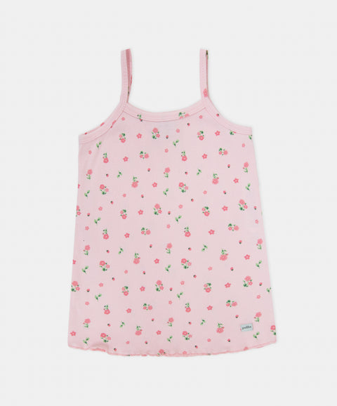 Pijama Camiseta Tiras y Short Para Niña