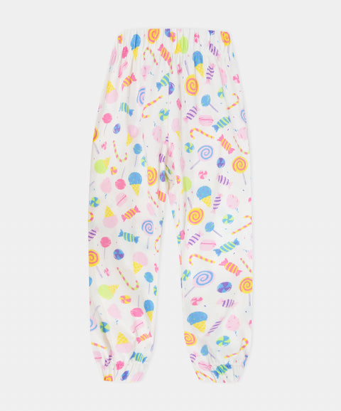 Pijama Camiseta Manga Corta y Pantalón Para Bebé Niña