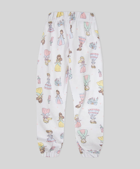 Pijama Camiseta Manga Larga y Pantalón Para Bebé Niña