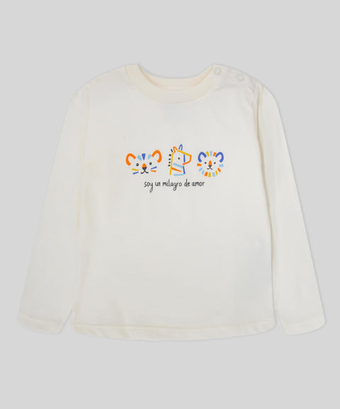 Pijama Camiseta Manga Larga y Pantalón Unisex