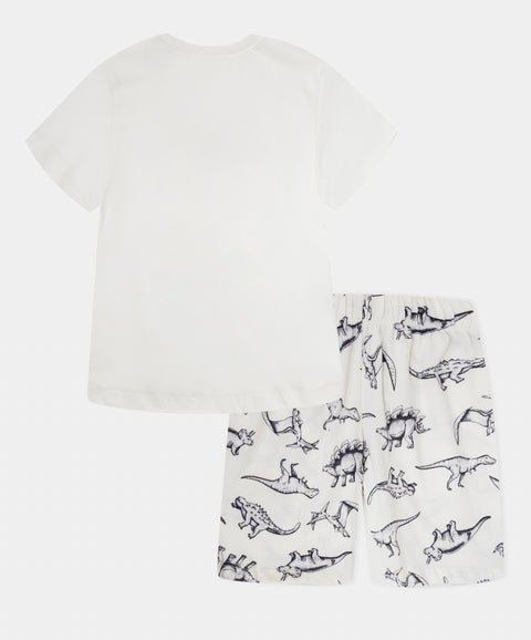 Pijama Camiseta Manga Corta y Bermuda Para Bebé Niño