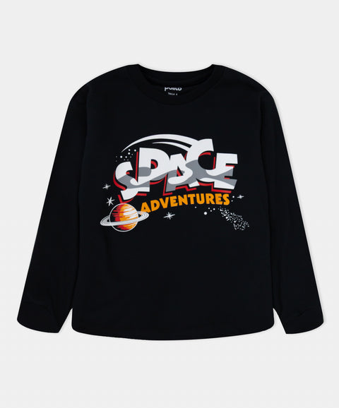 Pijama Camiseta Manga Larga y Pantalón Para Niño