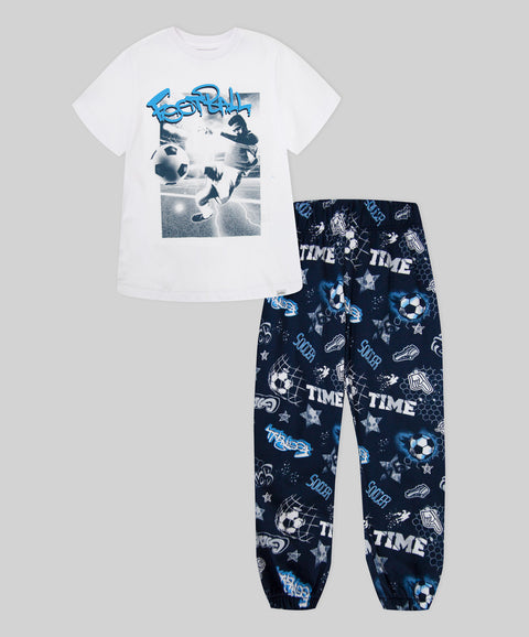Pijama Camiseta Manga Corta y Pantalón Para Niño