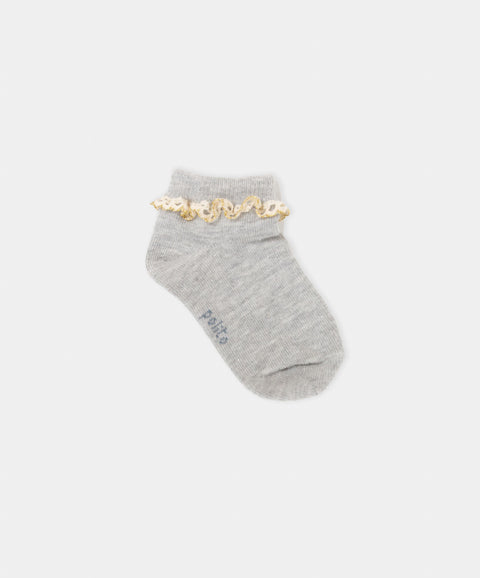 Medias Pack Tobillera Larga x2 Para Bebé Niña