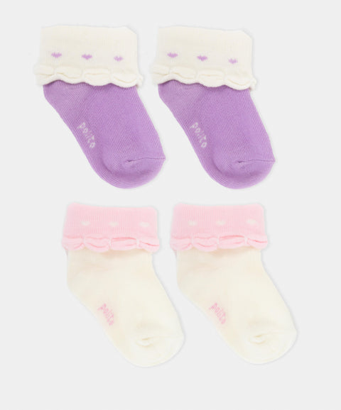 Medias Pack x2 Para Recién Nacida