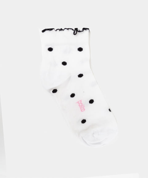 Medias Tobillera Alta Pack x2 Para Niña