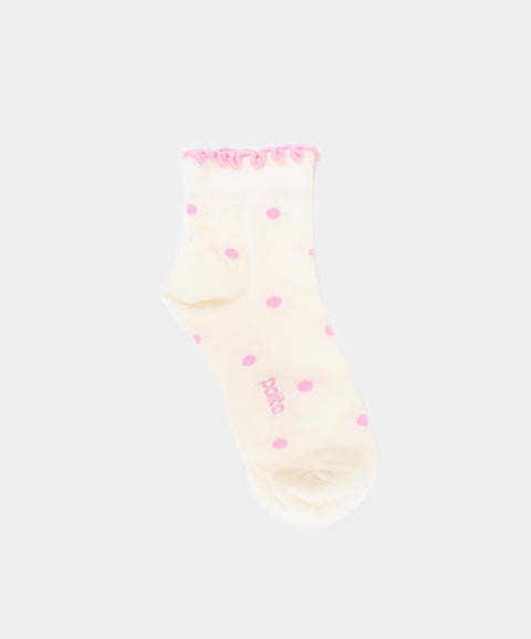 Medias Tobillera Alta Pack x2 Para Niña