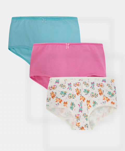 Paquete De Panties X3 Para Niña En Algodón