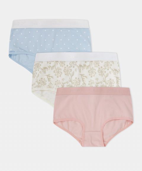 Paquete De Panties X3 Para Niña En Algodón