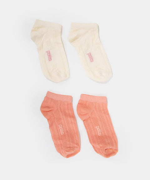 Medias Pack x2 Para Niña