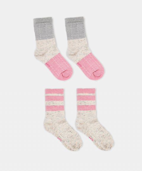 Medias Pack x2 Para Niña