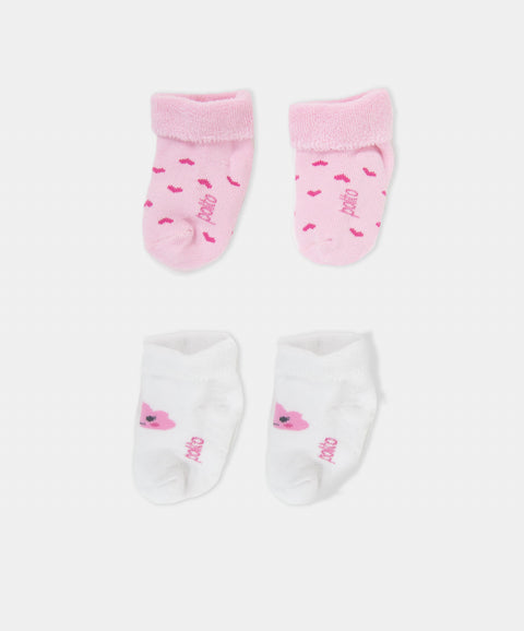 Medias Pack x2 Para Recién Nacida